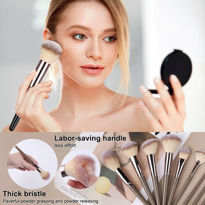Pro Makeup Brush Set – 3 to 20PCS of Soft Precision