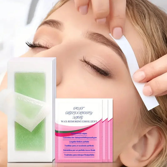 Hair Removal Wax Strips – Multipack for Body & Facial Use