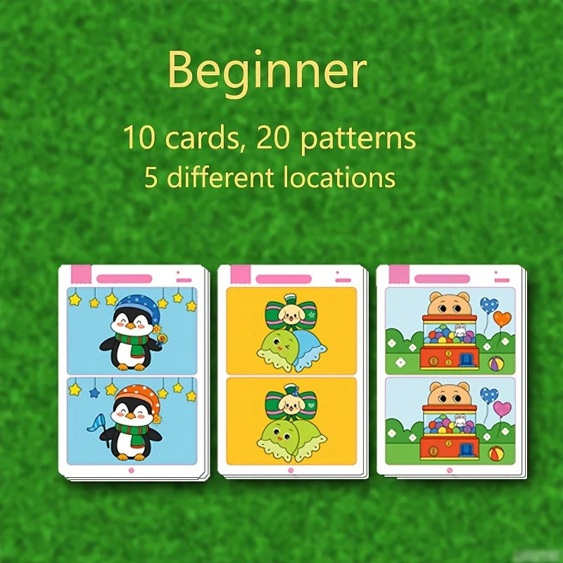 Attention Game – Wipe-Clean Puzzle for Kids