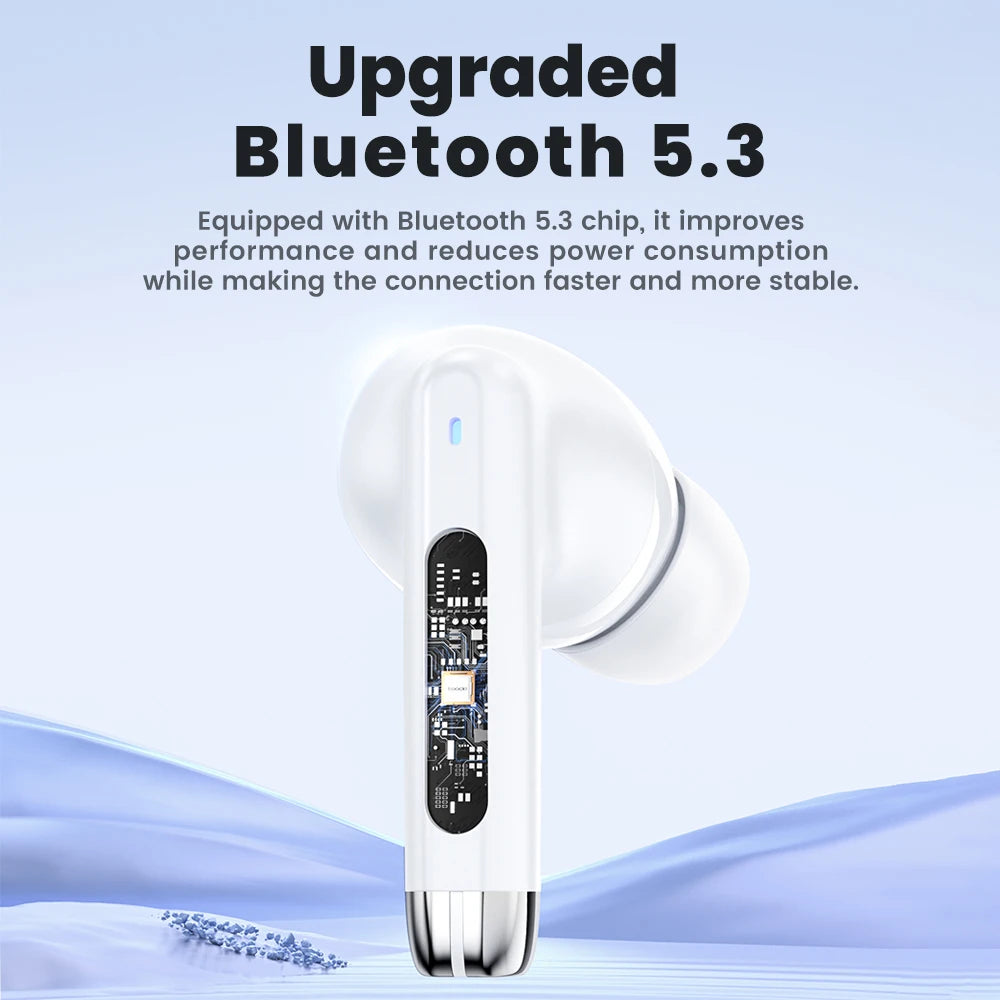 Wireless Sports Earphones – Toocki TWS with LED & Mic