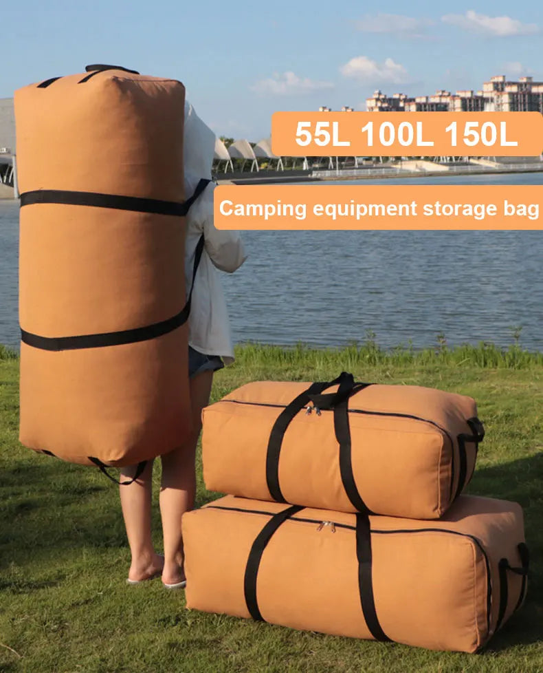 Large Camping Storage Bag – Durable & Spacious Travel Backpack