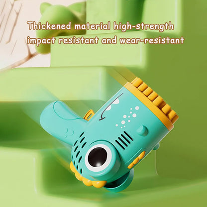 40-Hole Dino Bubble Blower – Fun Outdoor Party Toy for Kids