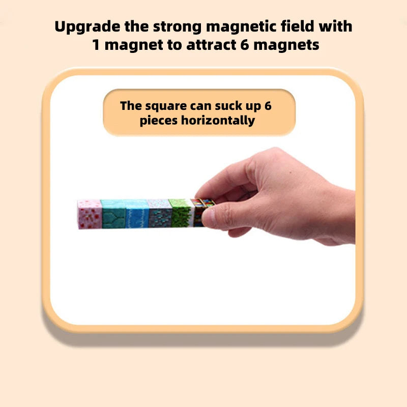 Children’s Magnetic Blocks – Creative Building Game Table Toy