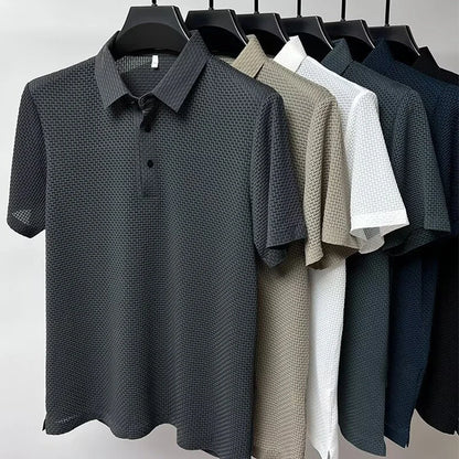 Short Sleeve Business Casual Polo Shirt