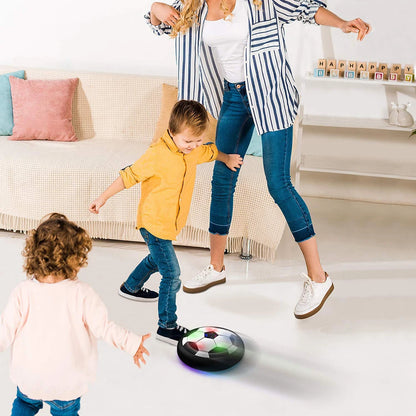 Hover Soccer Ball Toy – LED Light & Music Air Football for Kids Indoor/Outdoor Play
