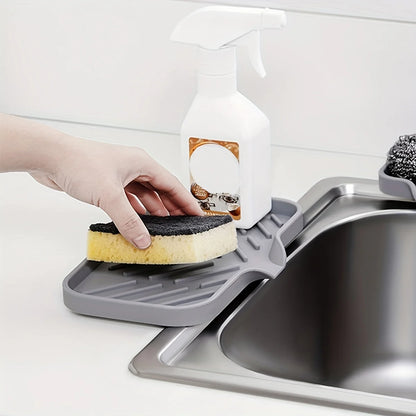Silicone Sink Tray – Drain & Organize with Ease