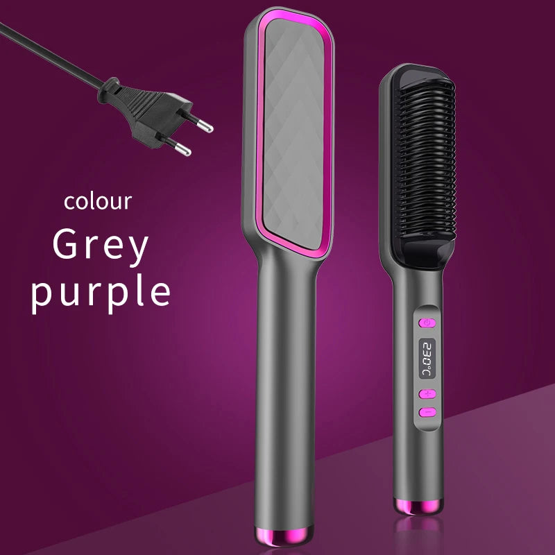 Electric Hot Comb – Multifunctional Straightener with Negative Ions
