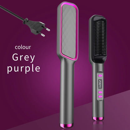 Electric Hot Comb – Multifunctional Straightener with Negative Ions