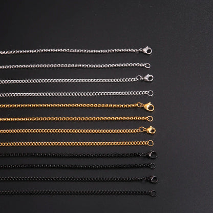 60cm Men’s Link Chain – Street Style Essential