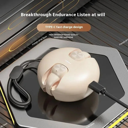 True Bluetooth Ear Clip Headphones – Gaming & Fitness, With Mic
