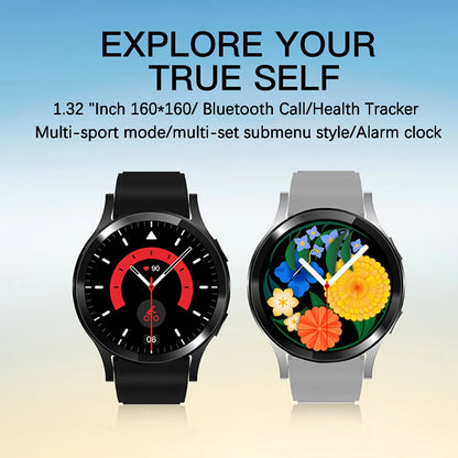 2025 Bluetooth Smartwatch – 1.32” Sport Health Monitor