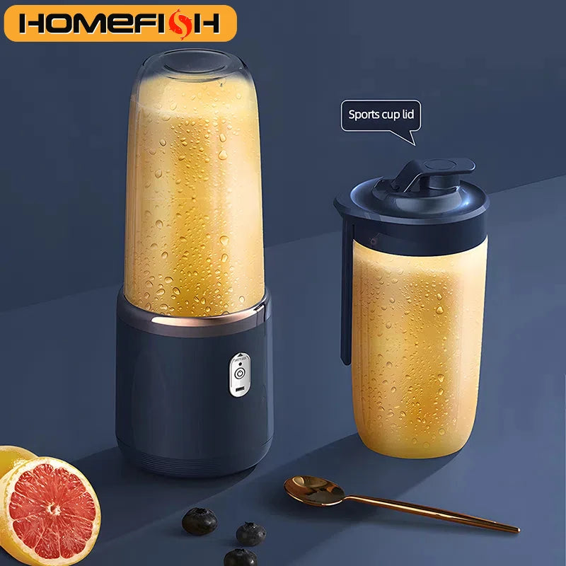 Portable 400ml USB Juicer Blender – Electric & Compact