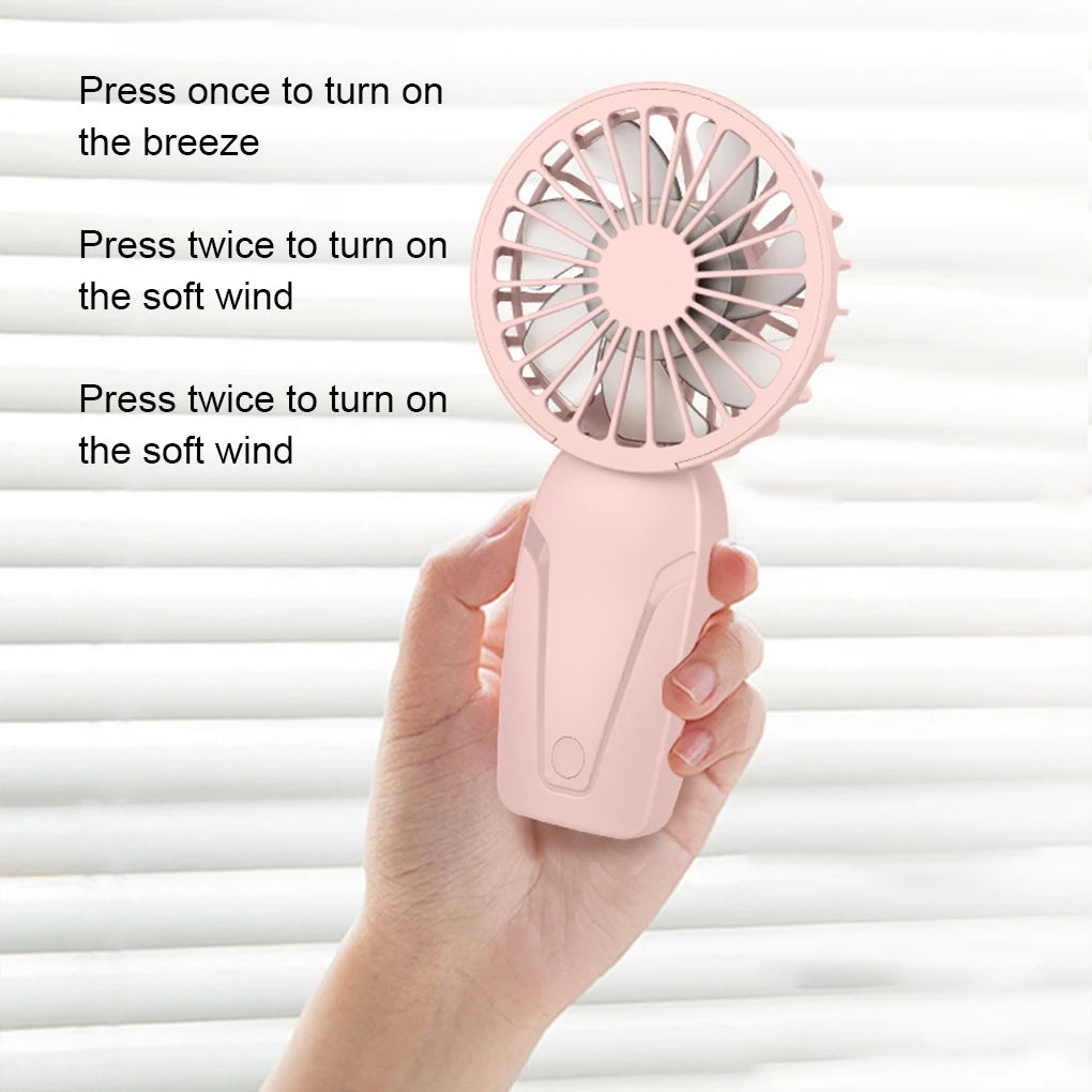 Portable USB Mini Fan – Lightweight & Rechargeable