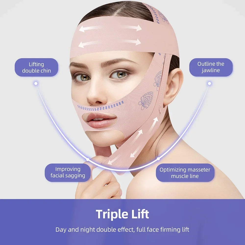 Face Slimming Band – V Line Lifting & Anti-Wrinkle Strap