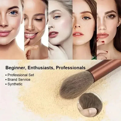 Kabuki & Blending Brush Kit – Soft, Versatile Beauty Tools