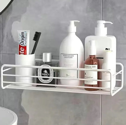 Space-Saving Floating Shelf – Bathroom & Shower Storage