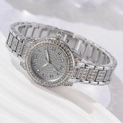 Elegant Crystal Watch Set – 6PCS