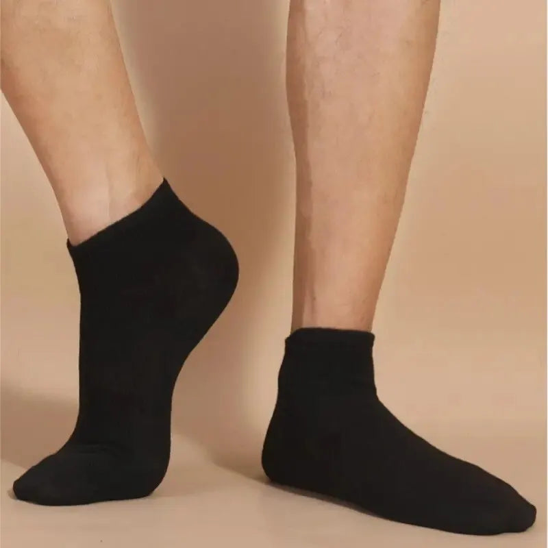 10 Pairs Breathable Boat Socks – Comfy & Odor-Free