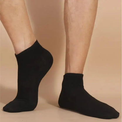 10 Pairs Breathable Boat Socks – Comfy & Odor-Free