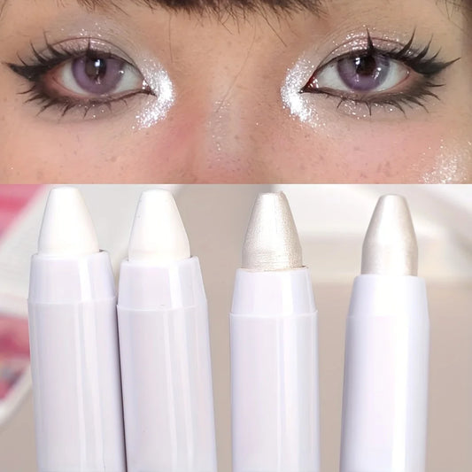 Glitter Eye Pencil – Dazzling White Highlight for Eyes & Face
