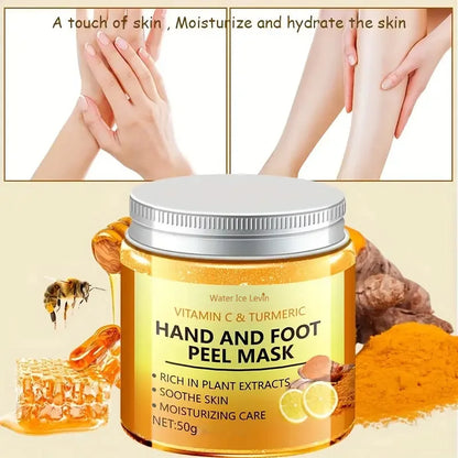 Nourishing Hand Mask – Vitamin C, Turmeric & Skin Softening