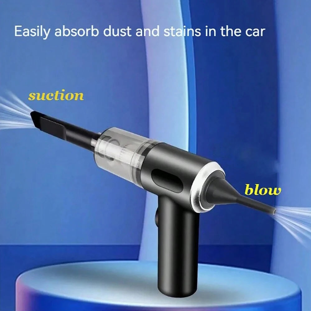 USB Car & Home Vacuum – Compact & Cordless