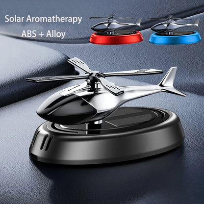 Solar-Powered Rotating Car Air Freshener – Stylish & Natural