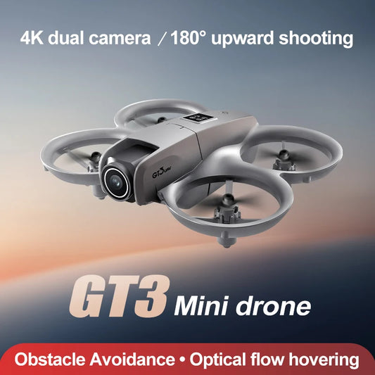 GT3 Mini RC Drone – 4K HD Camera & Obstacle Avoidance