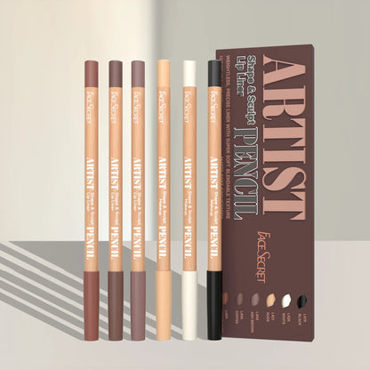 Lip Liner Pencil Set – Smooth, Long-Lasting & Easy to Blend