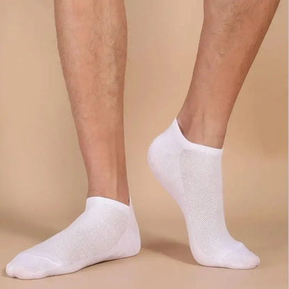 10 Pairs Breathable Boat Socks – Comfy & Odor-Free