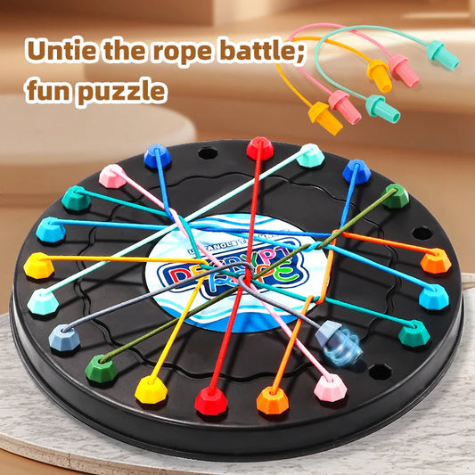 Children’s Rope Puzzle – Logic Training & Brain Game