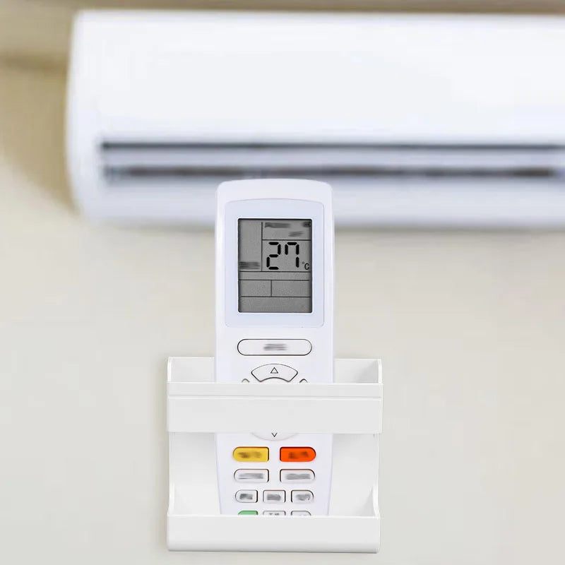 Wall Remote & Phone Holder – No Drilling