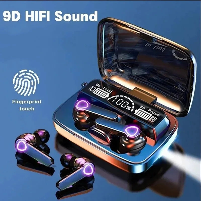 Wireless M19 Bluetooth Earphones – Touch Control, In-ear, Gaming