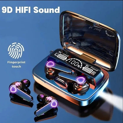Wireless M19 Bluetooth Earphones – Touch Control, In-ear, Gaming