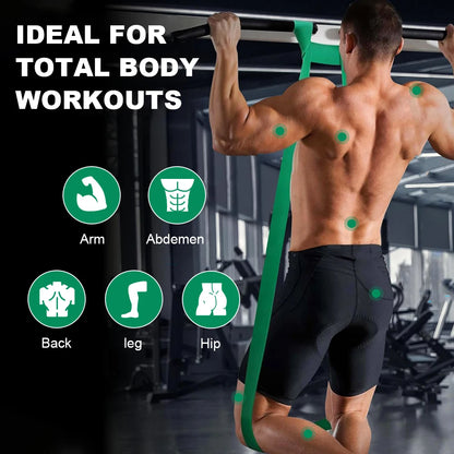 Rubber Fitness Bands – Perfect for Boxing, Yoga & Pilates