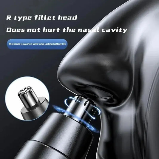 Safe Electric Nose Hair Trimmer – No Pull, No Hurt