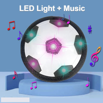 Hover Soccer Ball Toy – LED Light & Music Air Football for Kids Indoor/Outdoor Play