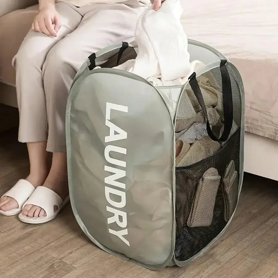 Pop-up Dirty Clothes Hamper – Easy Storage