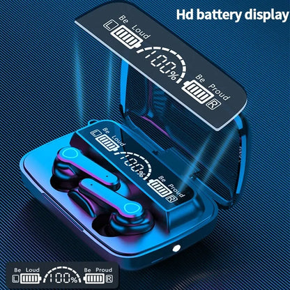 Wireless M19 Bluetooth Earphones – Touch Control, In-ear, Gaming