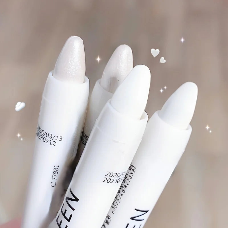 Glitter Eye Pencil – Dazzling White Highlight for Eyes & Face
