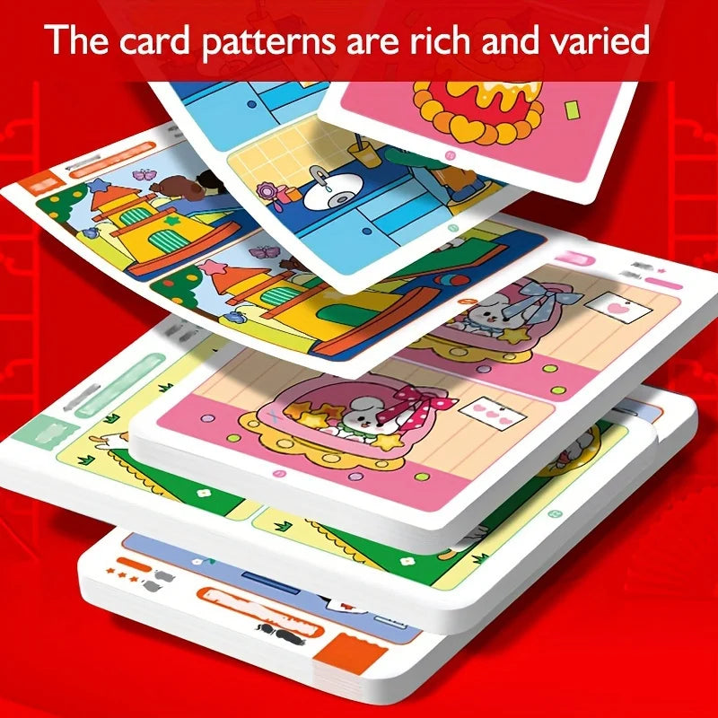 Attention Game – Wipe-Clean Puzzle for Kids