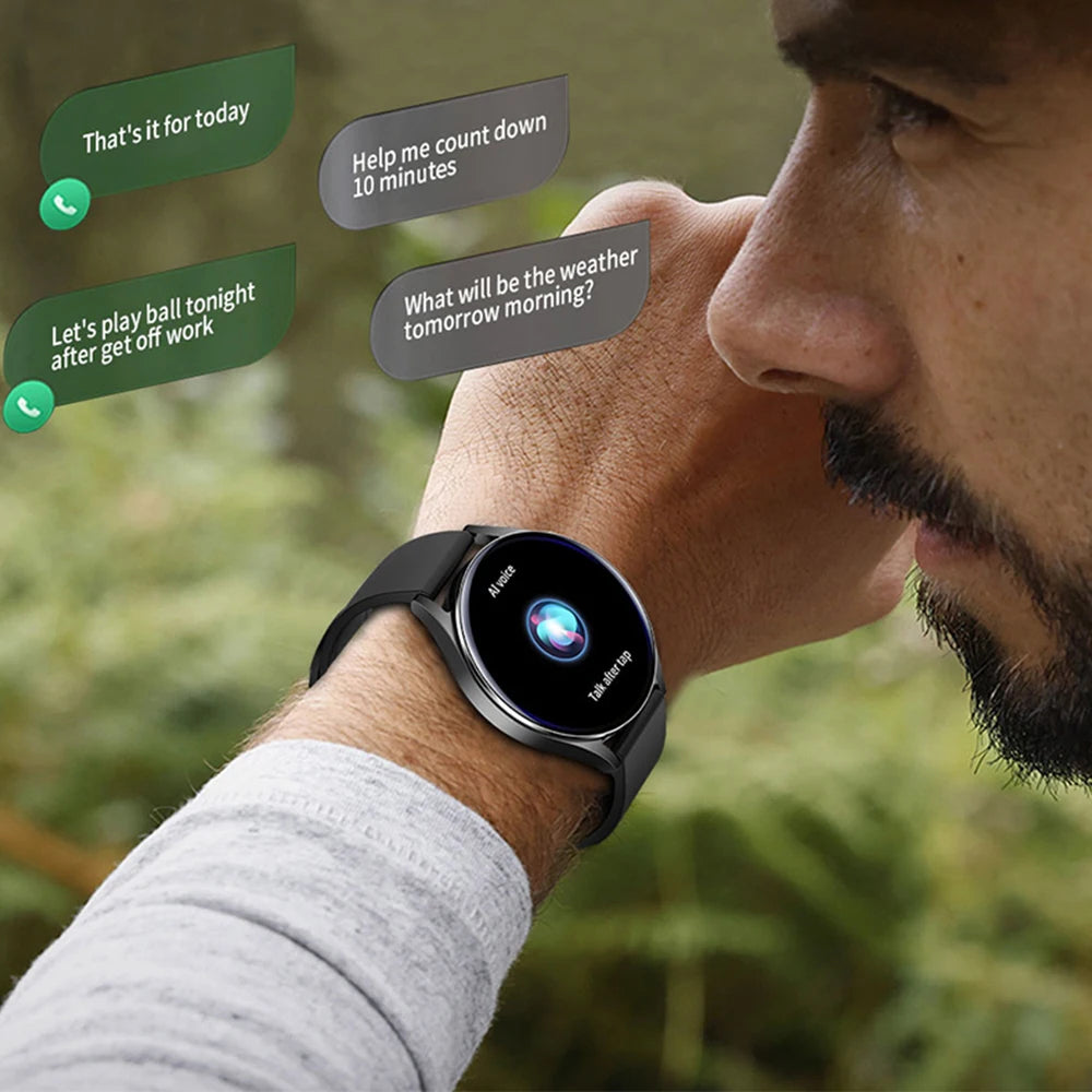 2025 Bluetooth Smartwatch – 1.32” Sport Health Monitor