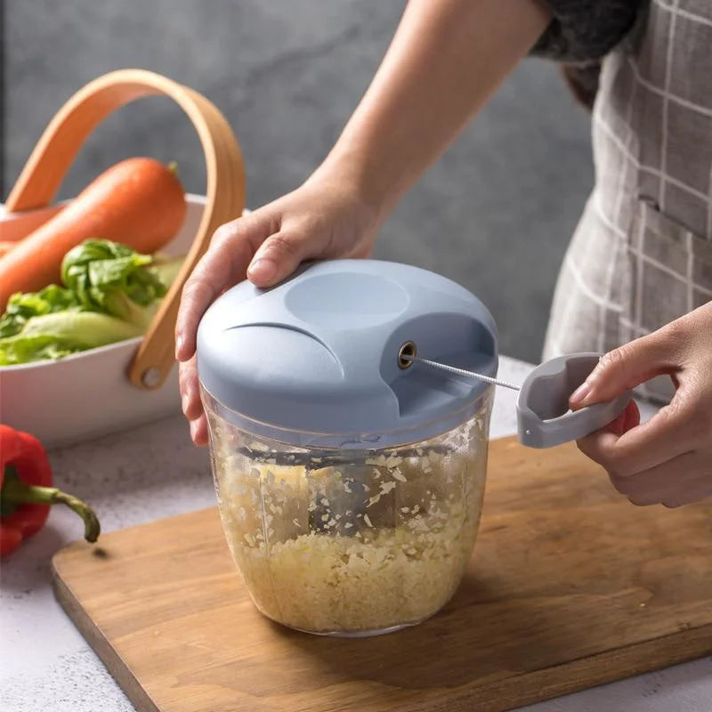 Manual Meat Mincer & Garlic Chopper – Kitchen Tool Accessories