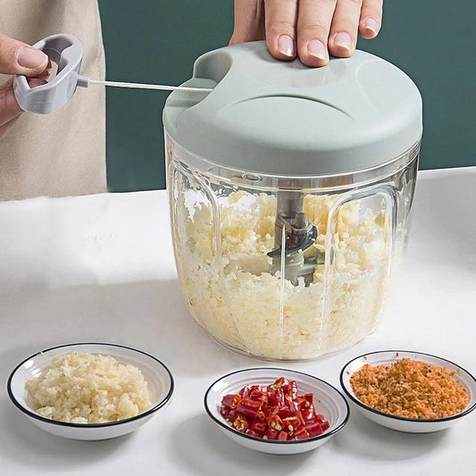 Manual Meat Mincer & Garlic Chopper – Kitchen Tool Accessories