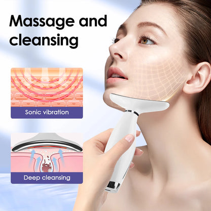 Neck & Face Vibration Massager – Personal Beauty Lifting Device