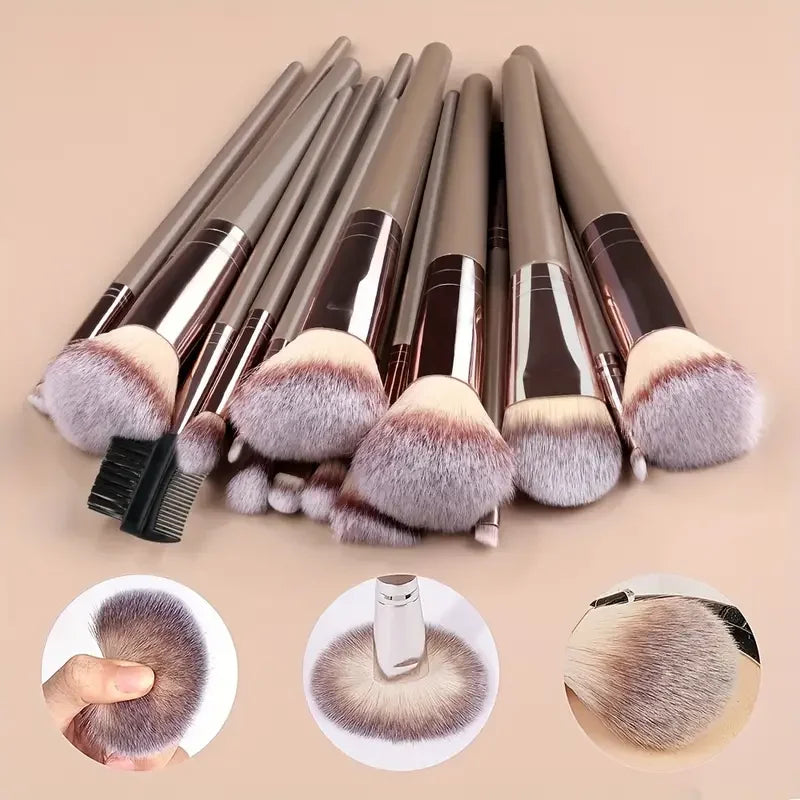 Pro Makeup Brush Set – 3 to 20PCS of Soft Precision