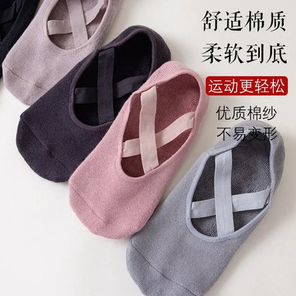 Pro Yoga Socks with Silicone Grip – Non-Slip & Comfy Fit