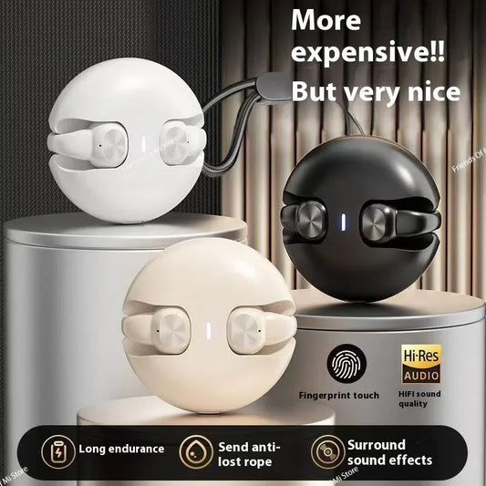 True Bluetooth Ear Clip Headphones – Gaming & Fitness, With Mic