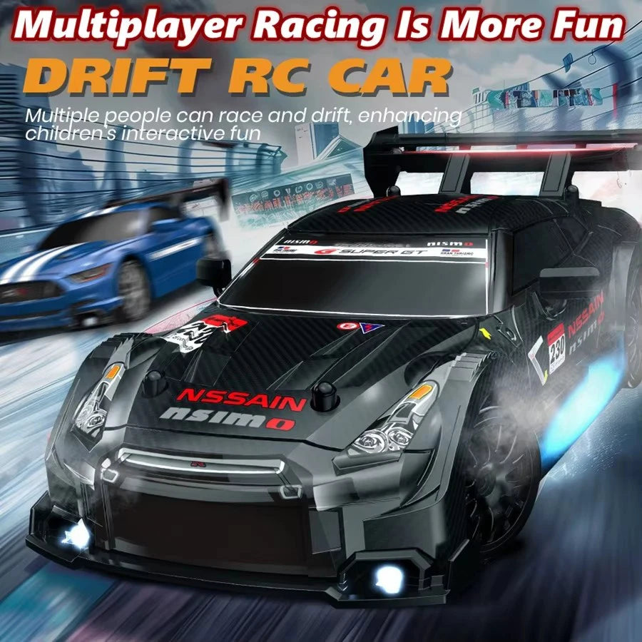Remote Control Drift Car – Replaceable Tires, Mustang 4WD