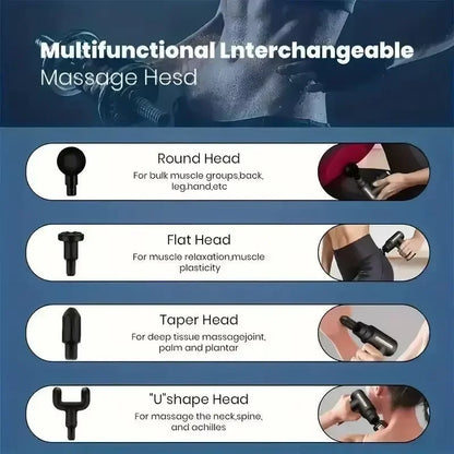 Mini USB Massage Gun – Muscle Relaxation & Vibration Therapy